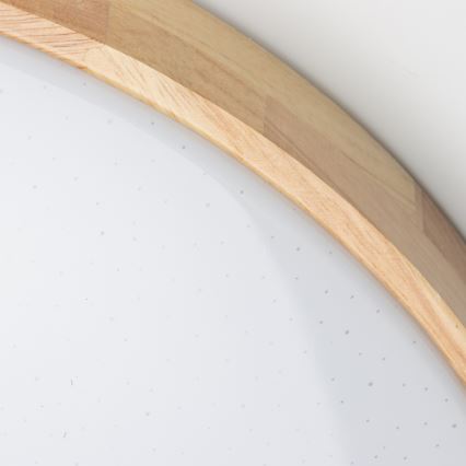 Brilagi - Plafonnier LED à intensité variable PINE LED/60W/230V + télécommande