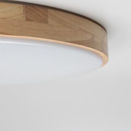 Brilagi - Plafonnier LED à intensité variable PINE LED/60W/230V + télécommande