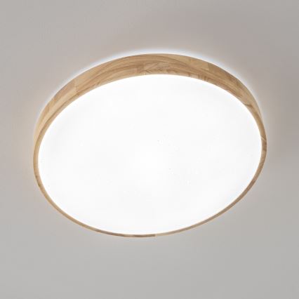 Brilagi - Plafonnier LED à intensité variable PINE LED/60W/230V + télécommande