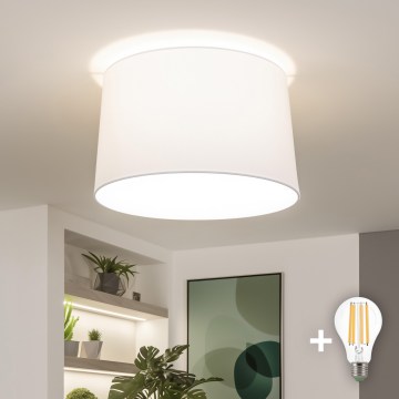 Brilagi - Plafonnier LED à montage en surface CERIA 1x E27, 40 W, 230 V, Ø 45 cm, blanc