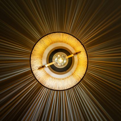 Brilagi - Plafonnier LED à montage en surface CERIA BOHO 1xE27/40W/230V Ø 28 cm marron