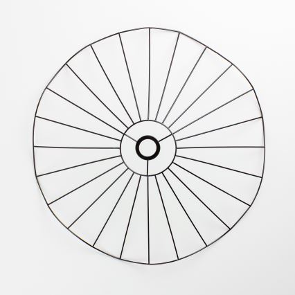 Brilagi - Plafonnier LED à montage en surface CERIA WIRE 1xE27/40W/230V Ø 60 cm noir/chêne