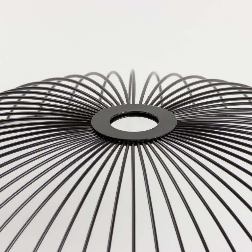 Brilagi - Plafonnier LED à montage en surface CERIA WIRE 1xE27/40W/230V Ø 60 cm noir/chêne