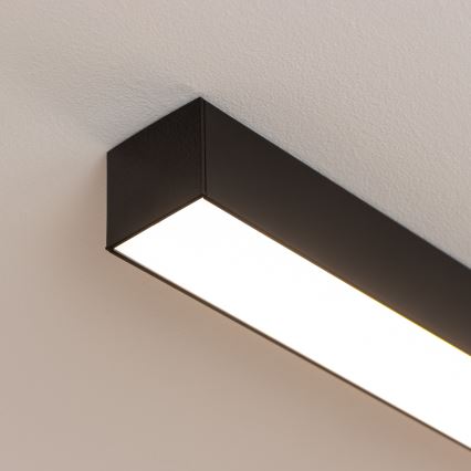 Brilagi - Plafonnier LED en saillie FULLDAY LED/20/30/40W/230V 2700/4000/6000K 120 cm noir