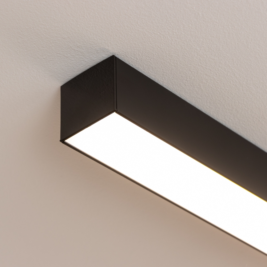 Brilagi - Plafonnier LED en saillie FULLDAY LED/20/30/40W/230V 2700/4000/6000K 120 cm noir