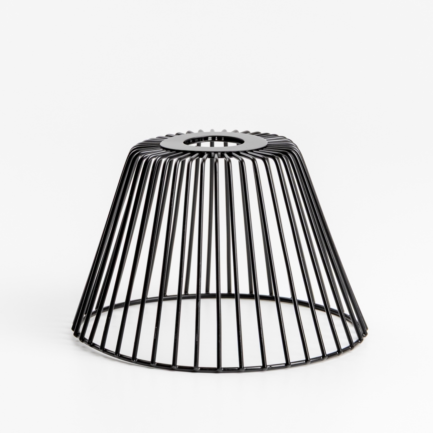 Brilagi - Plafonnier LED affleurant CERIA WIRE 1xE27/40W/230V Ø 21 cm noir/chêne