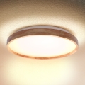 BRILAGI - Plafonnier LED ALSON LED/24W/230V Ø 29,5 cm chêne