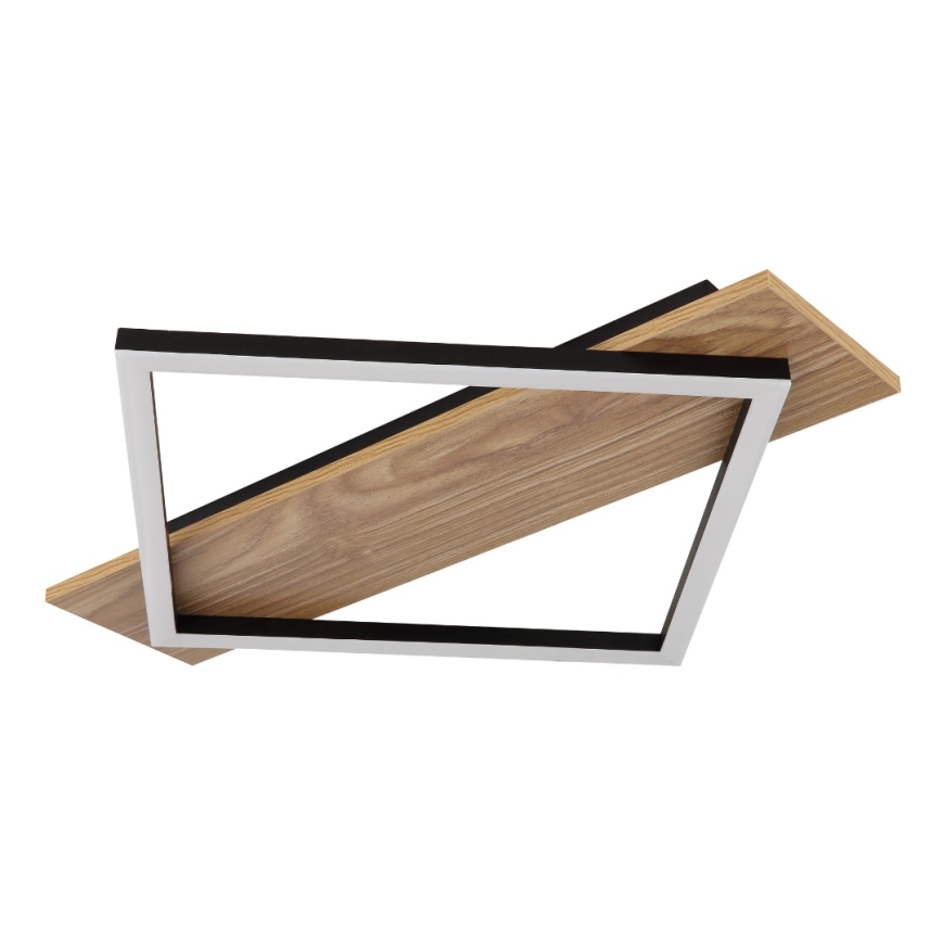 Brilagi - plafonnier LED dimmable VELVET SQUARE LED/24W/230V 43x43 cm 3000/4000/6500K + télécommande gris