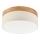 Brilagi - Plafonnier LED BELLADONNA LED/20W/230V diam. 30 cm crème/chêne