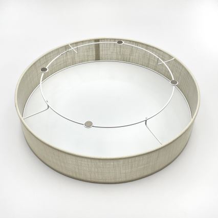 Brilagi - Plafonnier LED BELLADONNA LED/36W/230V diamètre 40 cm crème/chêne