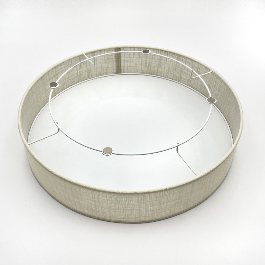 Brilagi - Plafonnier LED BELLADONNA LED/36W/230V diamètre 40 cm crème/chêne