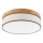 Brilagi - Plafonnier LED BELLADONNA LED/36W/230V diamètre 40 cm crème/chêne
