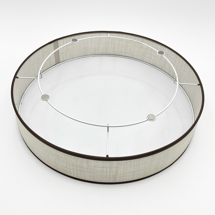 Brilagi - Plafonnier LED BELLADONNA LED/36W/230V diamètre 40 cm crème/chêne