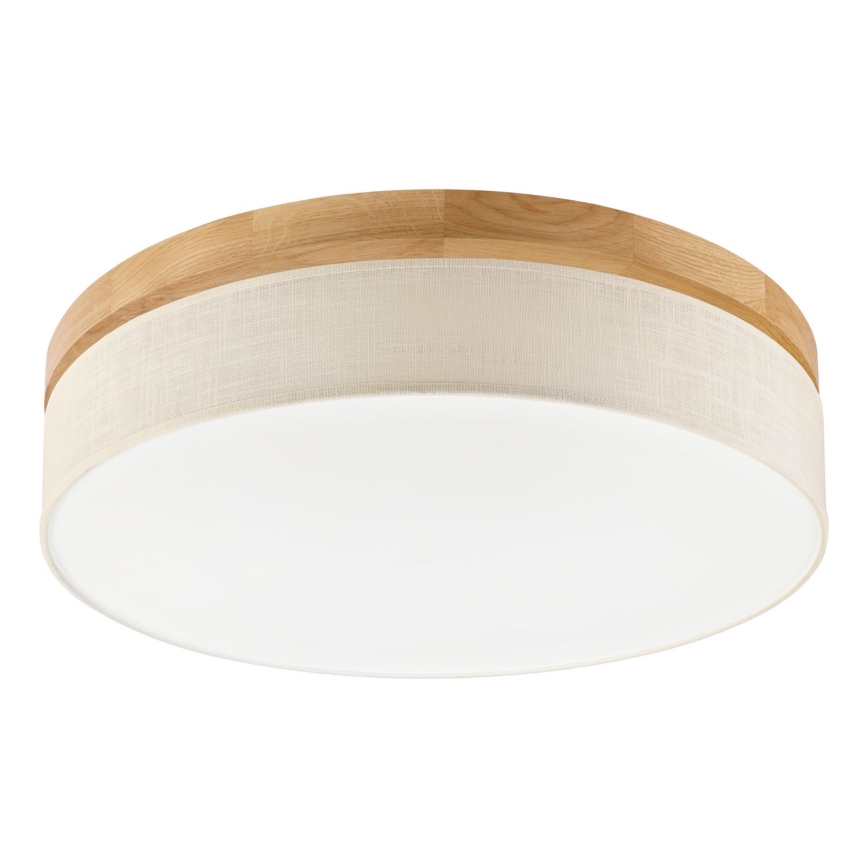 Brilagi - Plafonnier LED BELLADONNA LED/36W/230V Ø 50 cm crème/chêne
