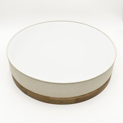 Brilagi - Plafonnier LED BELLADONNA LED/36W/230V Ø 50 cm crème/chêne