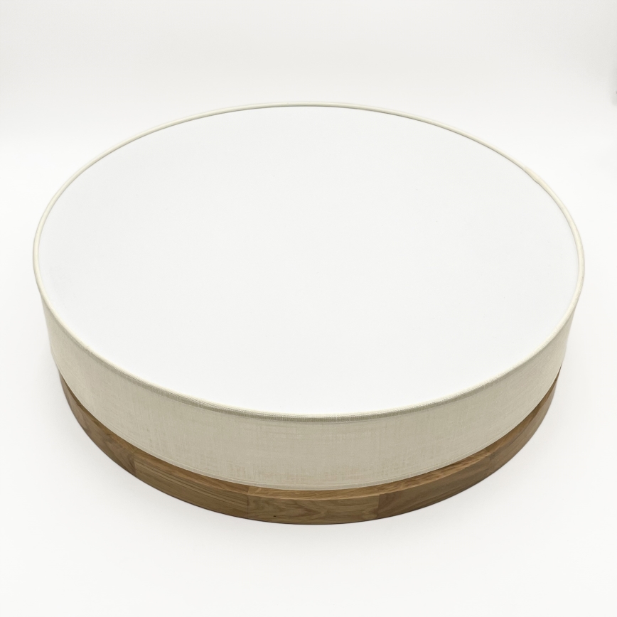 Brilagi - Plafonnier LED BELLADONNA LED/36W/230V Ø 50 cm crème/chêne
