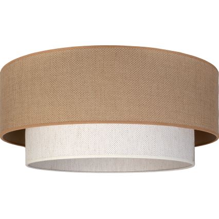 Brilagi - Plafonnier LED BOHO ECO 1xE27/10W/230V Ø 40 cm beige/crème