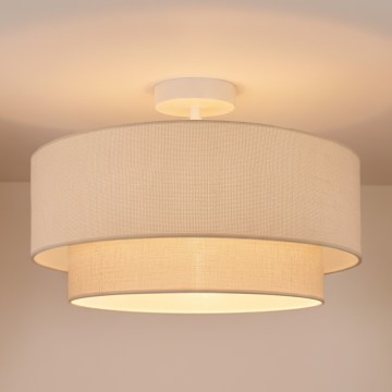 Brilagi - Plafonnier LED BOHO ECO 1xE27/10W/230V Ø 40 cm crème