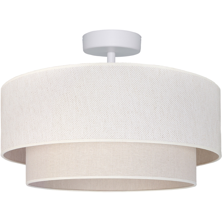 Brilagi - Plafonnier LED BOHO ECO 1xE27/10W/230V Ø 40 cm crème