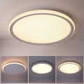 BRILAGI - Plafonnier LED CARLOS, 24 W / 230 V, Ø 40 cm, blanc