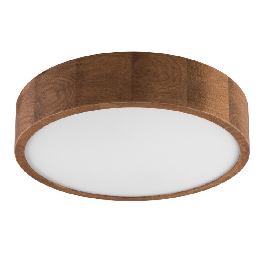 Brilagi - Plafonnier LED CARVALHO 2xE27/15W/230V chêne cerise Ø 37 cm