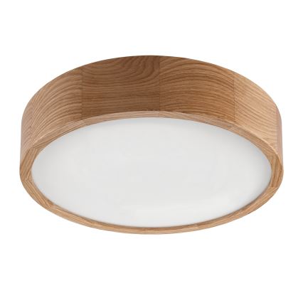 Brilagi - Plafonnier LED CARVALHO LED/36W/230V chêne Ø 37,5 cm