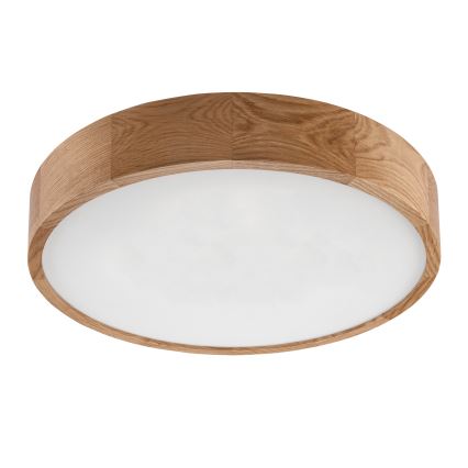 Brilagi - Plafonnier LED CARVALHO LED/36W/230V chêne Ø 47,5 cm