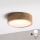 Brilagi - Plafonnier LED CARVALHO MODERN 1xE27/60W/230V Ø 27,5 cm chêne