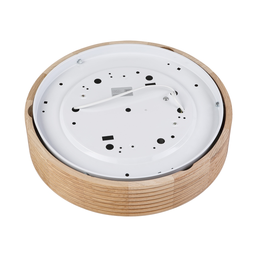 Brilagi - Plafonnier LED CARVALHO MODERN 2xE27/60W/230V Ø 37,5 cm chêne