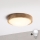 Brilagi - Plafonnier LED CARVALHO MODERN SLIM 1xE27/60W/230V Ø 27,5 cm chêne