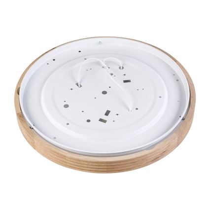 Brilagi - Plafonnier LED CARVALHO MODERN SLIM 3xE27/60W/230V Ø 47,5 cm chêne