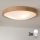 Brilagi - Plafonnier LED CARVALHO SLIM 3xE27/45W/230V chêne Ø 47 cm