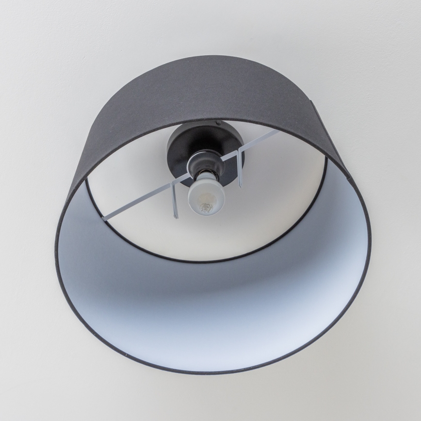 Brilagi - Plafonnier LED CERIA 1x E27/40W/230V Ø 45 cm noir