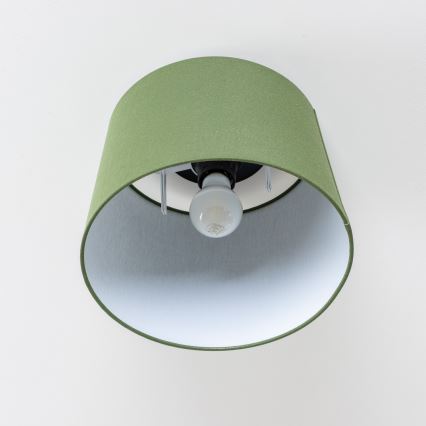 Brilagi - Plafonnier LED CERIA 1xE27/40W/230V Ø 30 cm vert