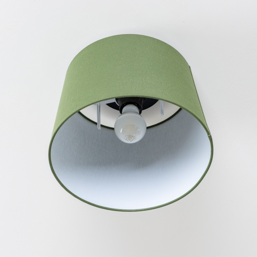 Brilagi - Plafonnier LED CERIA 1xE27/40W/230V Ø 30 cm vert