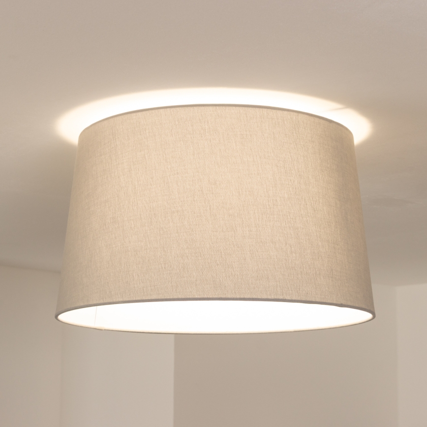 Brilagi - Plafonnier LED CERIA 1xE27/40W/230V Ø 45 cm gris