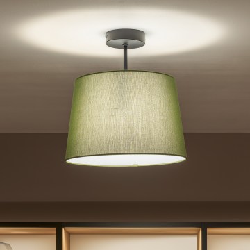 Brilagi - Plafonnier LED CERIA 1xE27/60W/230V diam. 30 cm noir/vert