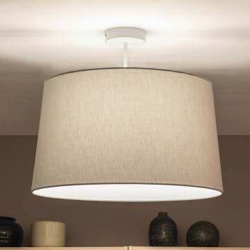 Brilagi - Plafonnier LED CERIA 1xE27/60W/230V Ø 45 cm blanc/gris