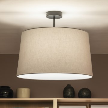 Brilagi - Plafonnier LED CERIA 1xE27/60W/230V Ø 45 cm noir/gris