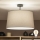 Brilagi - Plafonnier LED CERIA 1xE27/60W/230V Ø 45 cm noir/gris