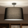 Brilagi - Plafonnier LED CERIA 1xE27/60W/230V Ø 45 cm noir
