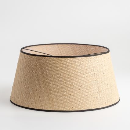 Brilagi - Plafonnier LED CERIA 1xE27/60W/230V Ø 50 cm noir/beige