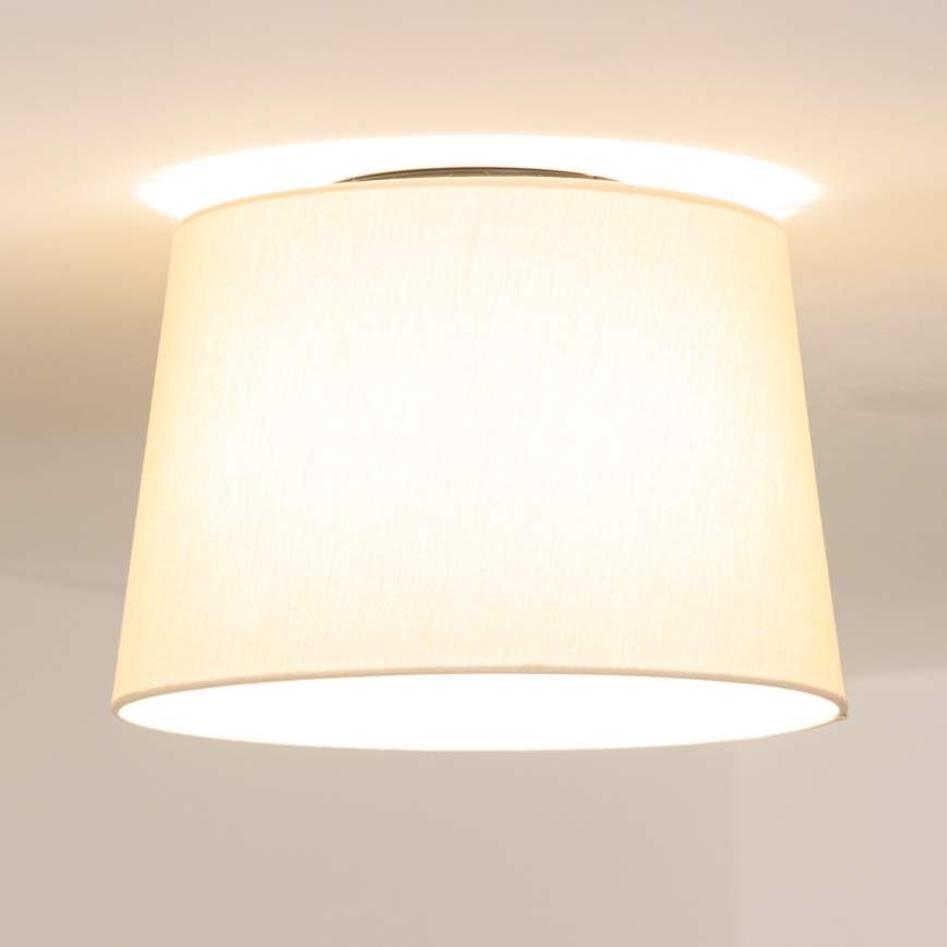 Brilagi - Plafonnier LED CERIA à montage en surface 1xE27/40W/230V Ø 30 cm beige