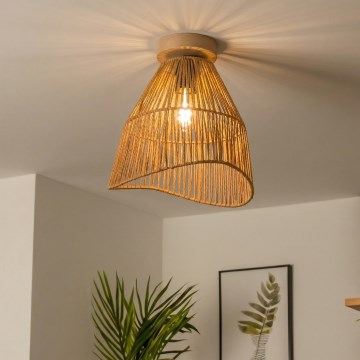 Brilagi - Plafonnier LED CERIA BOHO 1xE27/40W/230V Ø 30 cm marron/chêne