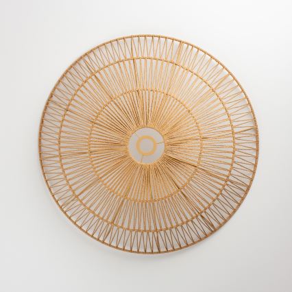 Brilagi - Plafonnier LED CERIA BOHO 1xE27/40W/230V Ø 70 cm marron/chêne