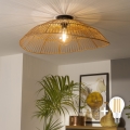 BRILAGI - Plafonnier LED CERIA BOHO 1xE27/40W/230V Ø 70 cm marron