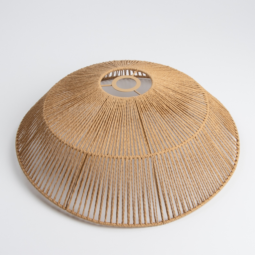 Brilagi - Plafonnier LED CERIA BOHO à montage apparent 1xE27/60W/230V, diam. 50 cm, noir/marron