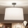 Brilagi - Plafonnier LED CERIA, montage en surface, 1×E27/60W/230V, Ø 45 cm, noir/blanc
