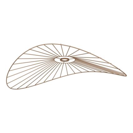 Brilagi - plafonnier LED CERIA WIRE 1xE27/40W/230V 60x80 cm bronze/chêne