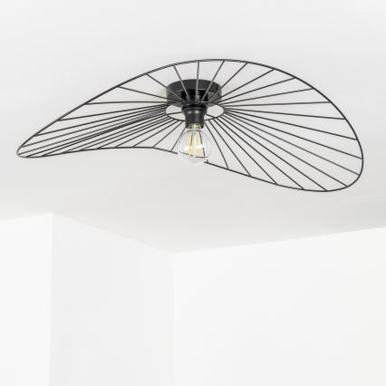 Brilagi - Plafonnier LED CERIA WIRE 1xE27/40W/230V 60x80 cm noir